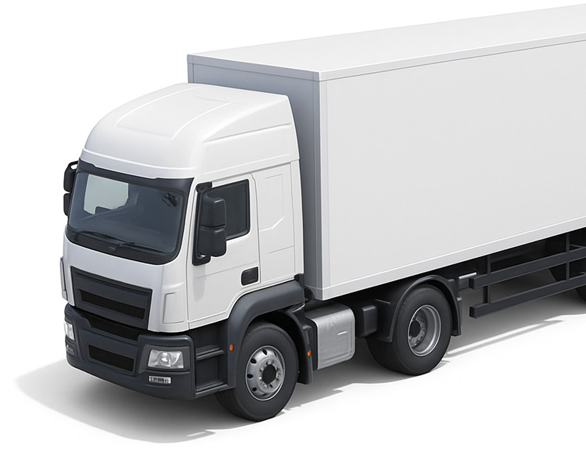 Freight truck illustration