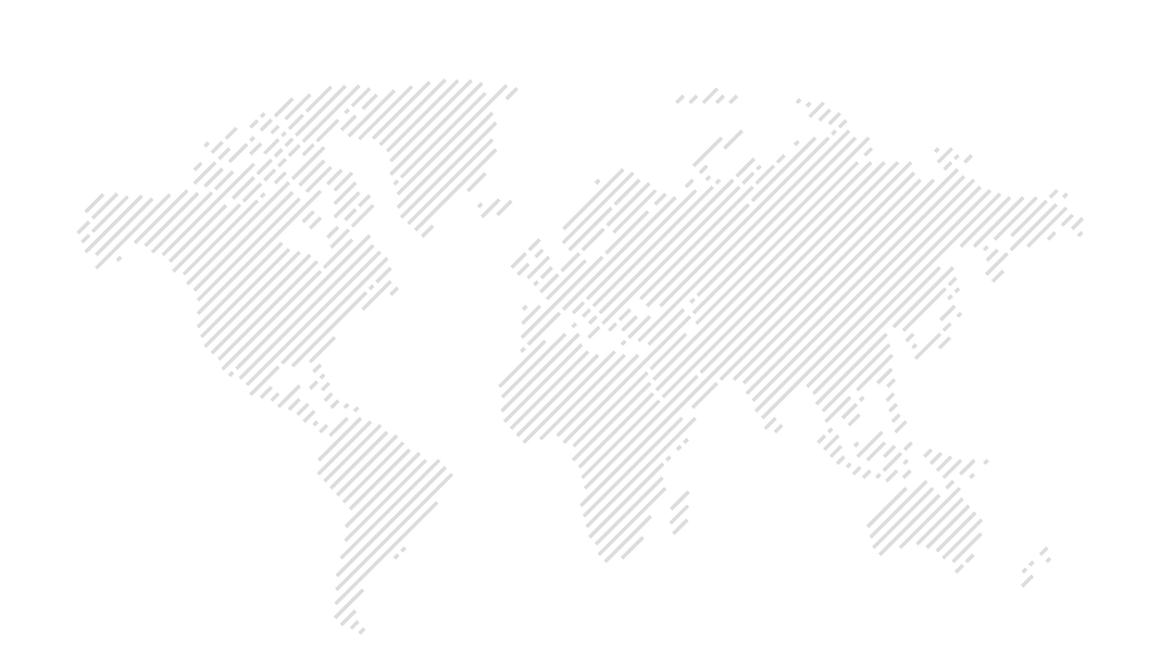 Illustrative map showing PearlLine’s worldwide logistics network